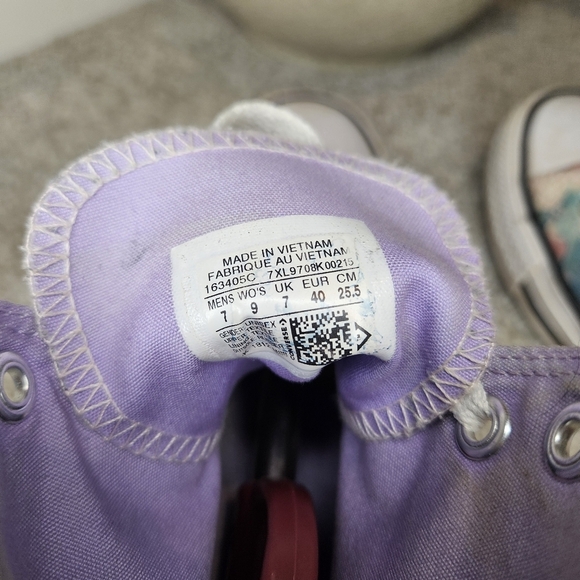 Converse Chuck Taylor All Star High Top 'Washed Lilac' | Size 9 - Picture 5 of 8